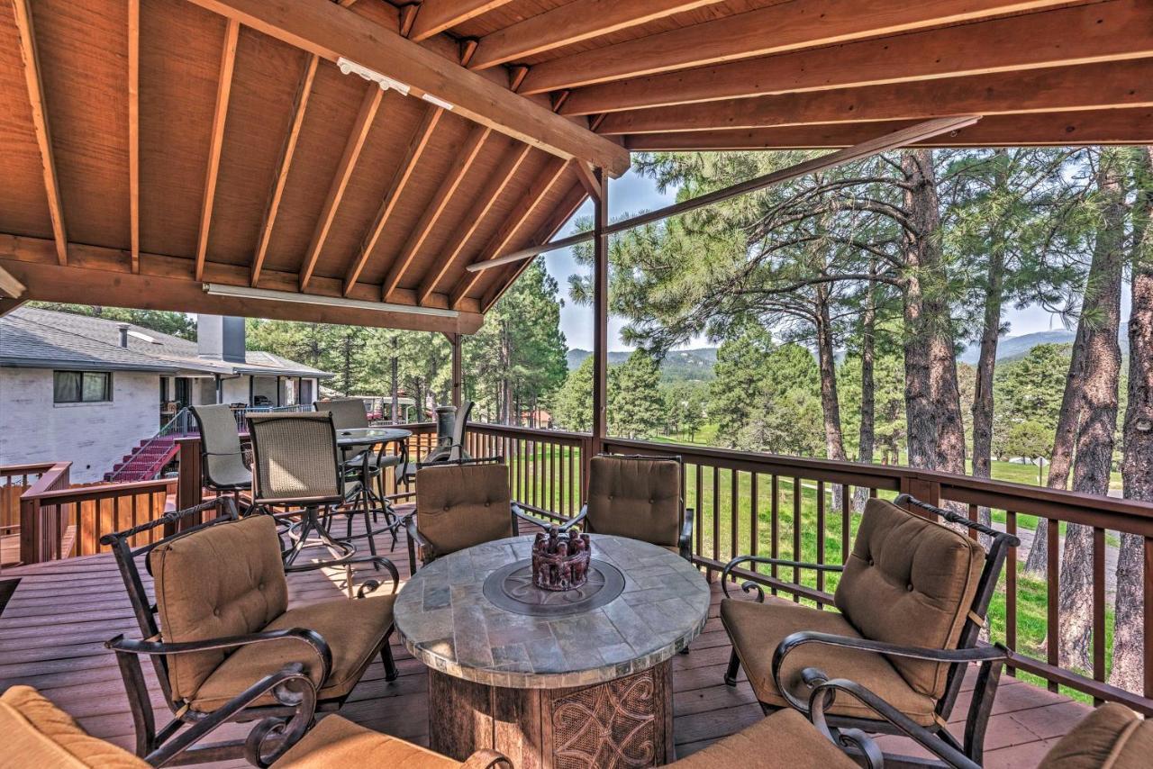 Cozy Ruidoso Cabin With Private Hot Tub And Large Deck Dış mekan fotoğraf