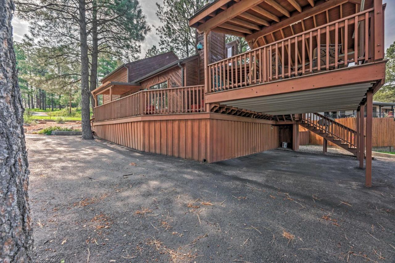 Cozy Ruidoso Cabin With Private Hot Tub And Large Deck Dış mekan fotoğraf