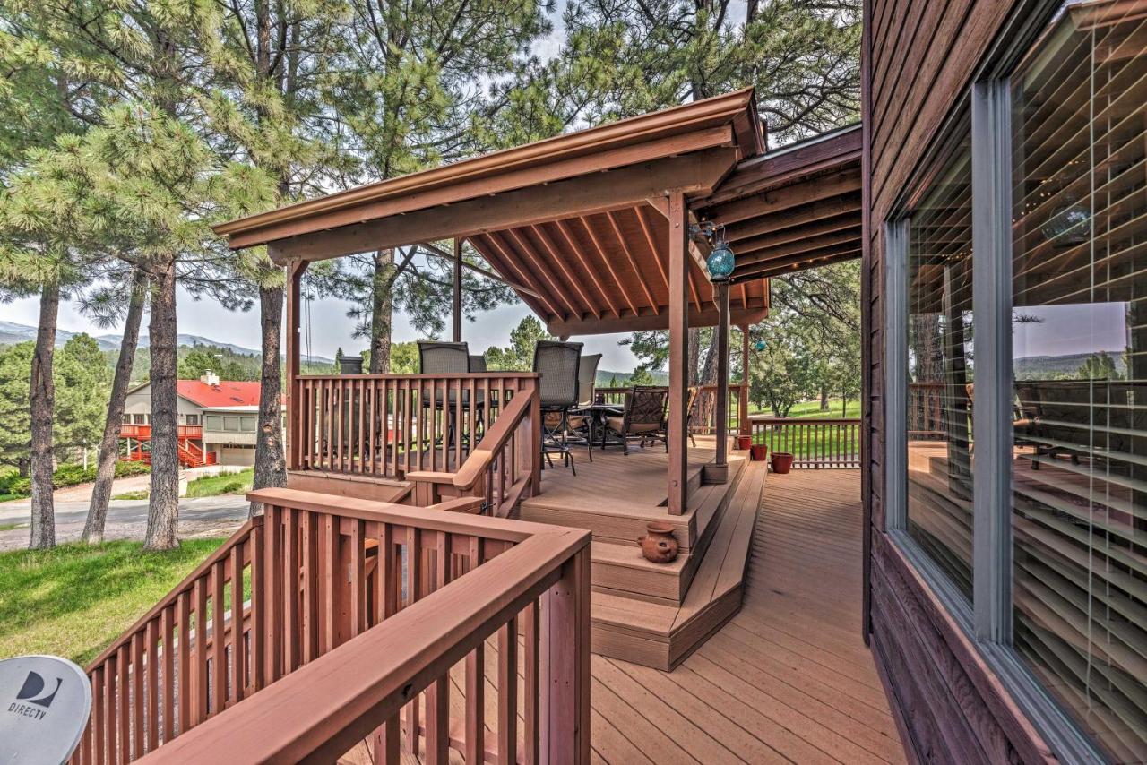 Cozy Ruidoso Cabin With Private Hot Tub And Large Deck Dış mekan fotoğraf